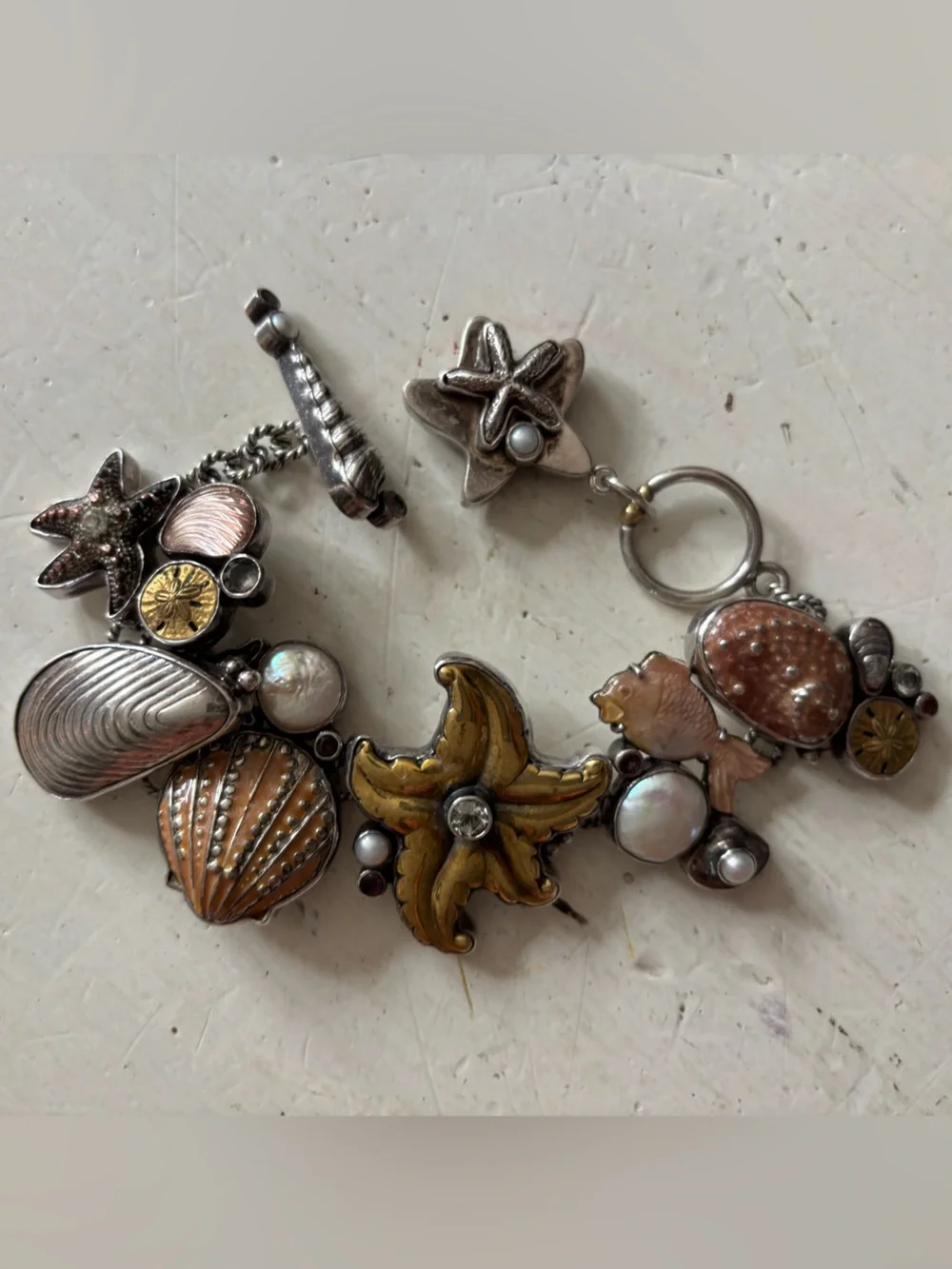 🐚 Shell Starfish Bracelet - Echo of the Dreamer 🐚